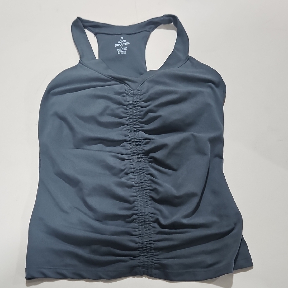 Prana Women's Blue Athletic Tank Top Size L